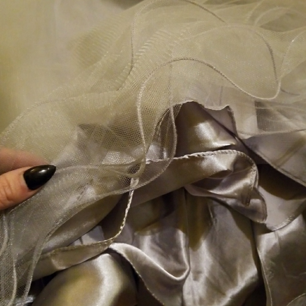 ✨ Gray Cinderella Prom Party Dress ✨ - Picture 8 of 8